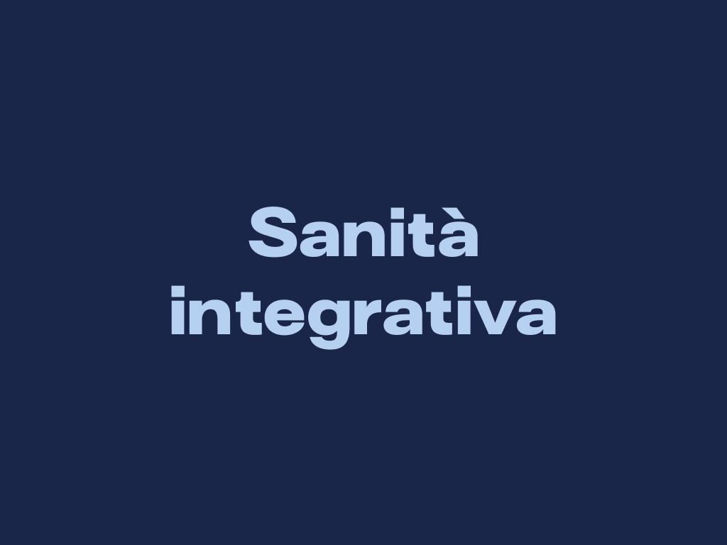 Sanità integrativa