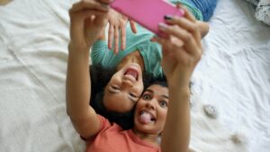 foto dei figli sui social